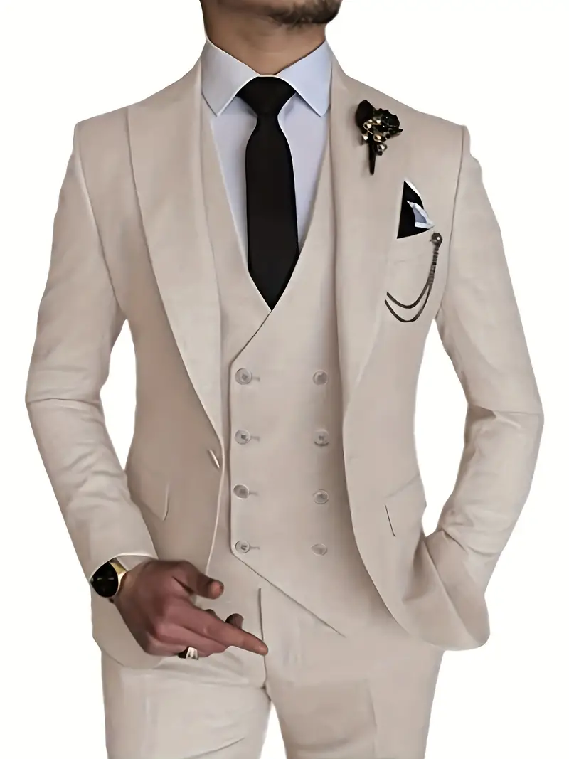 Herren Business-Set | Blazer, Weste und Hose in klarer Form - Image 18