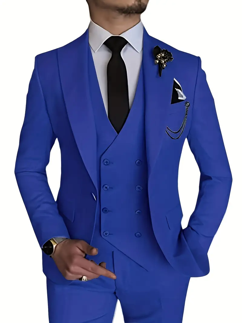 Herren Business-Set | Blazer, Weste und Hose in klarer Form - Image 20
