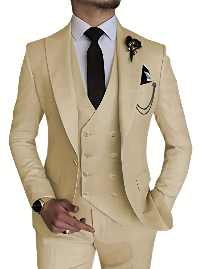 Herren Business-Set | Blazer, Weste und Hose in klarer Form - Image 23