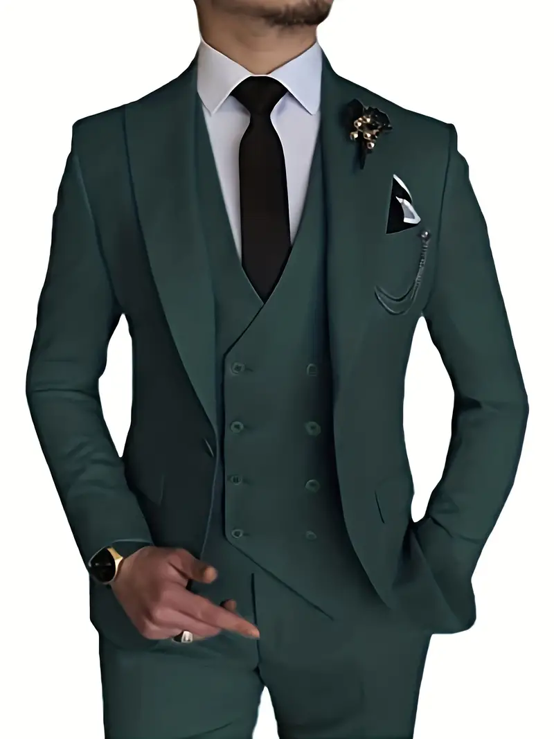 Herren Business-Set | Blazer, Weste und Hose in klarer Form - Image 24