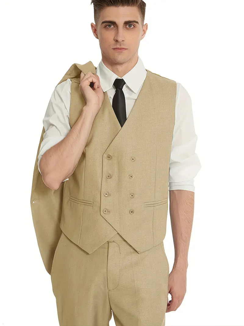 Herren Business-Set | Blazer, Weste und Hose in klarer Form - Image 9