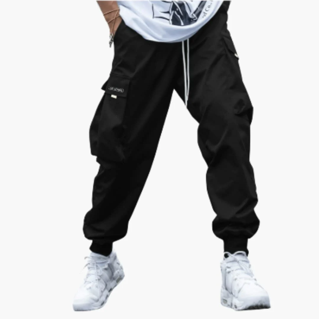 Herren-Cargo-Joggerhose mit Kordelzug und elastischen Bündchen - Image 9