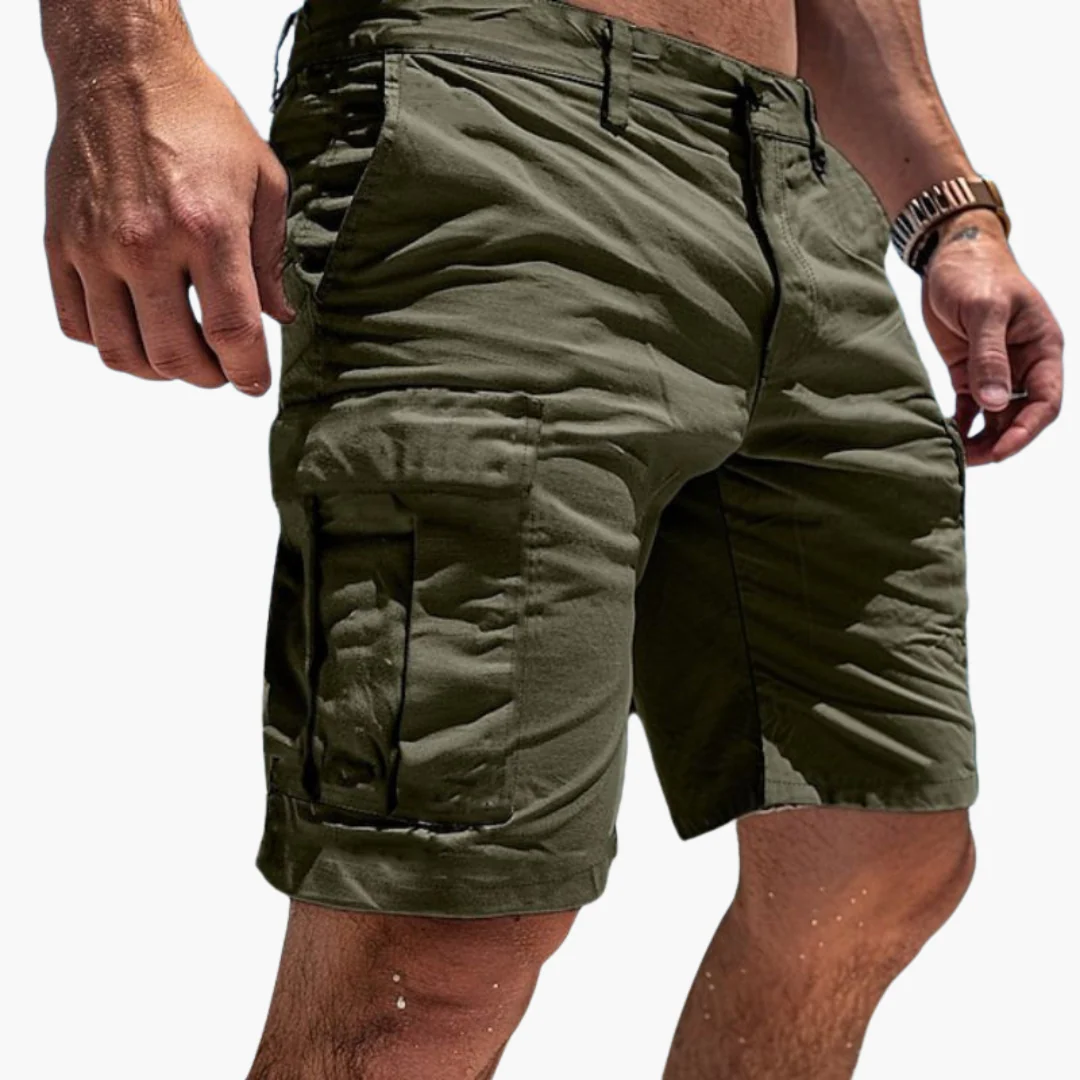 Herren Cargo-Shorts in Kniehöhe mit mehreren Taschen für den Sommer - Image 2