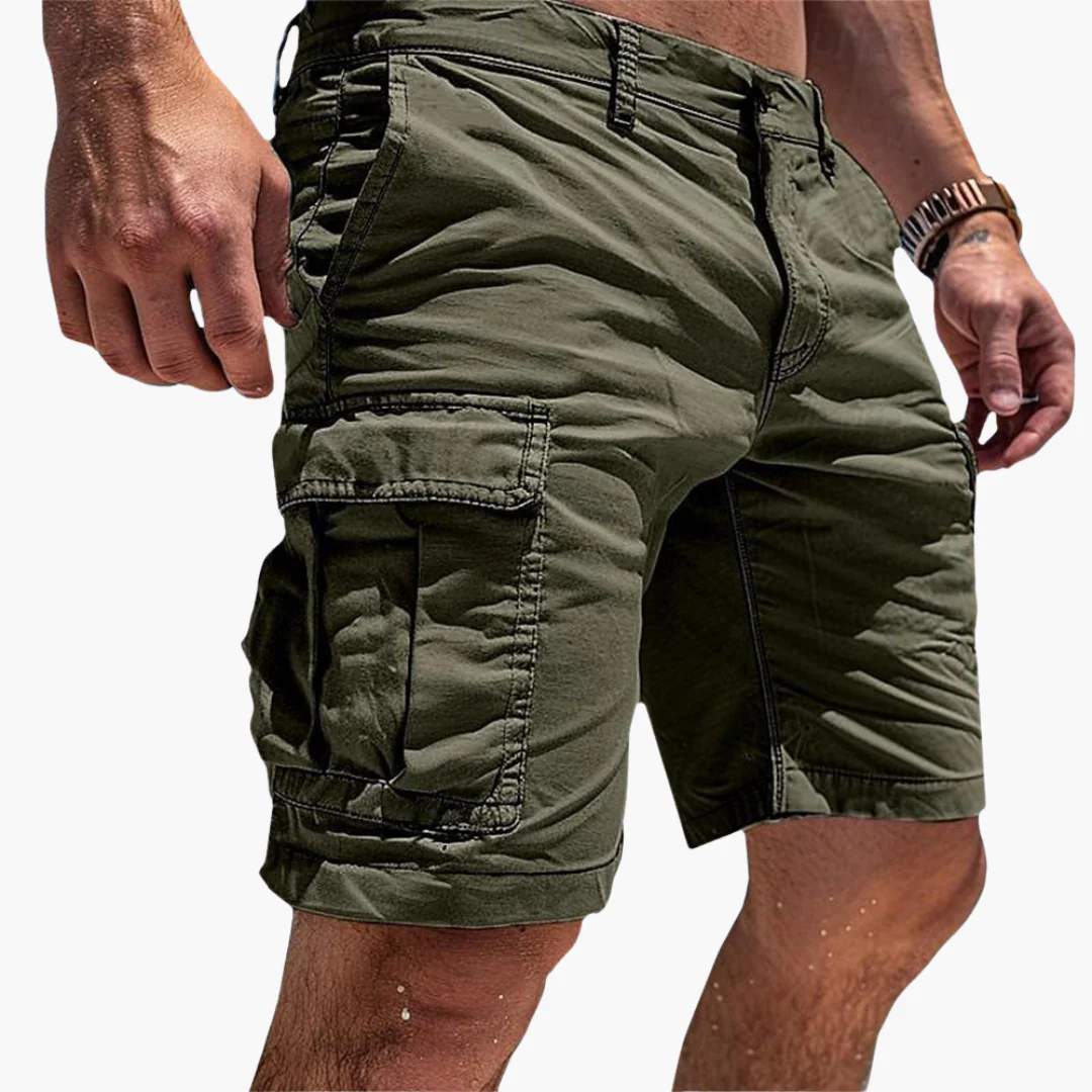 Herren Cargo-Shorts in Knielänge mit schnell trocknendem Stoff - Image 2