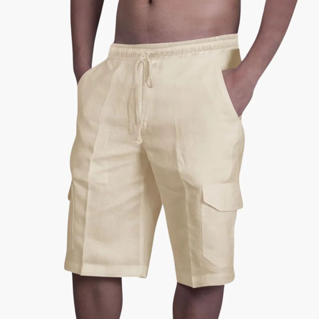 Herren Cargo Shorts mit Kordelzug und Taschen für den Sommer - Image 2