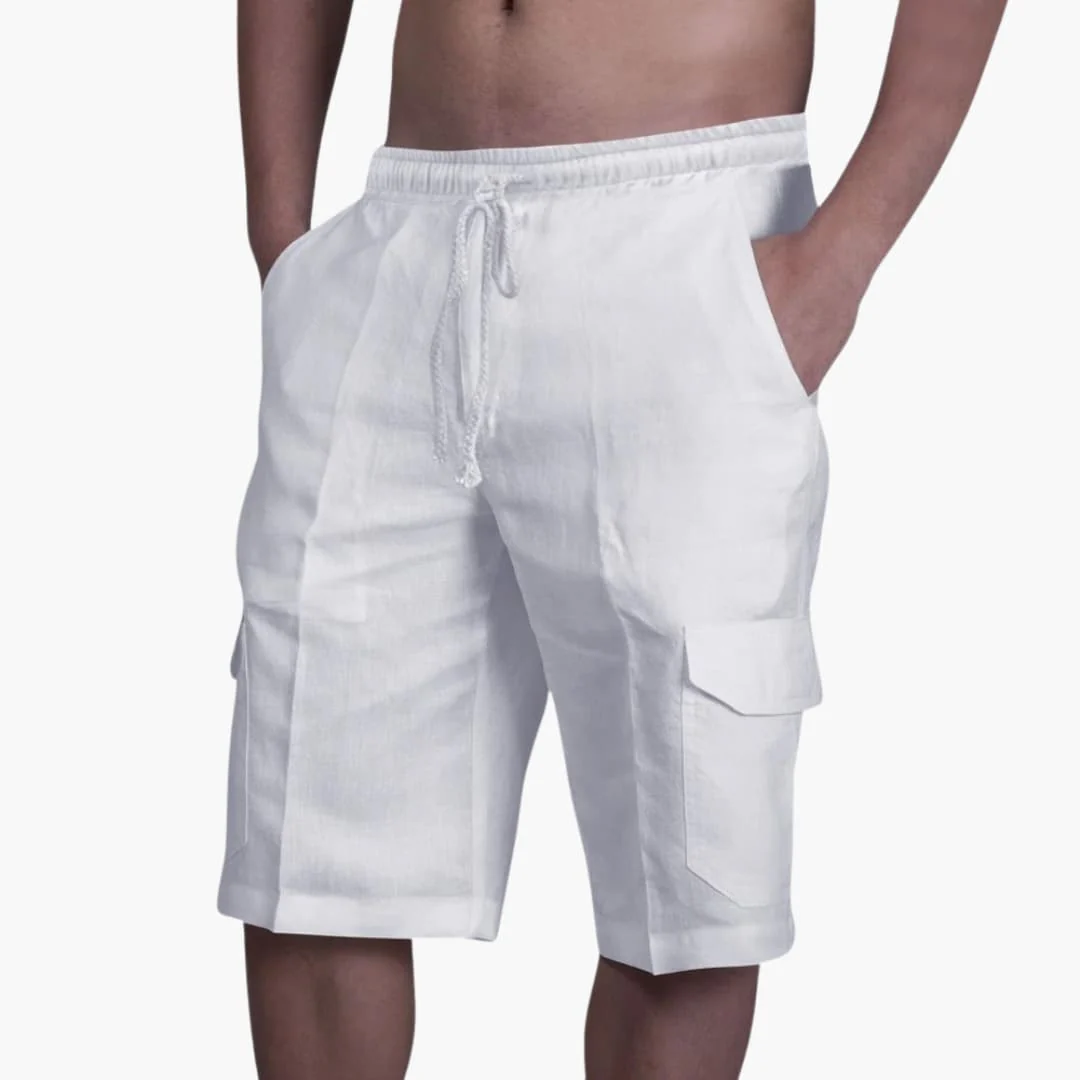 Herren Cargo Shorts mit Kordelzug und Taschen für den Sommer - Image 6