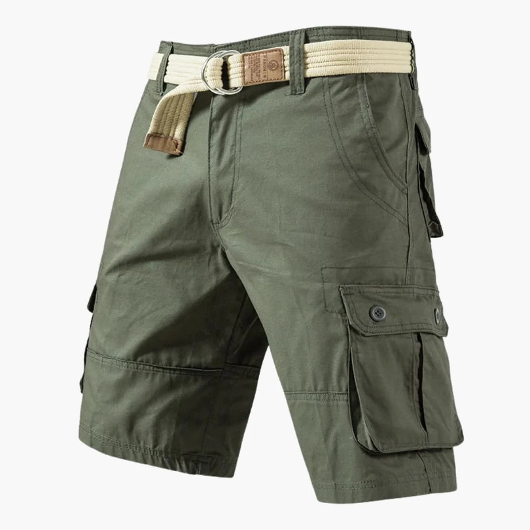 Herren Cargo Shorts mit Reißverschluss und vielen Taschen - Image 3