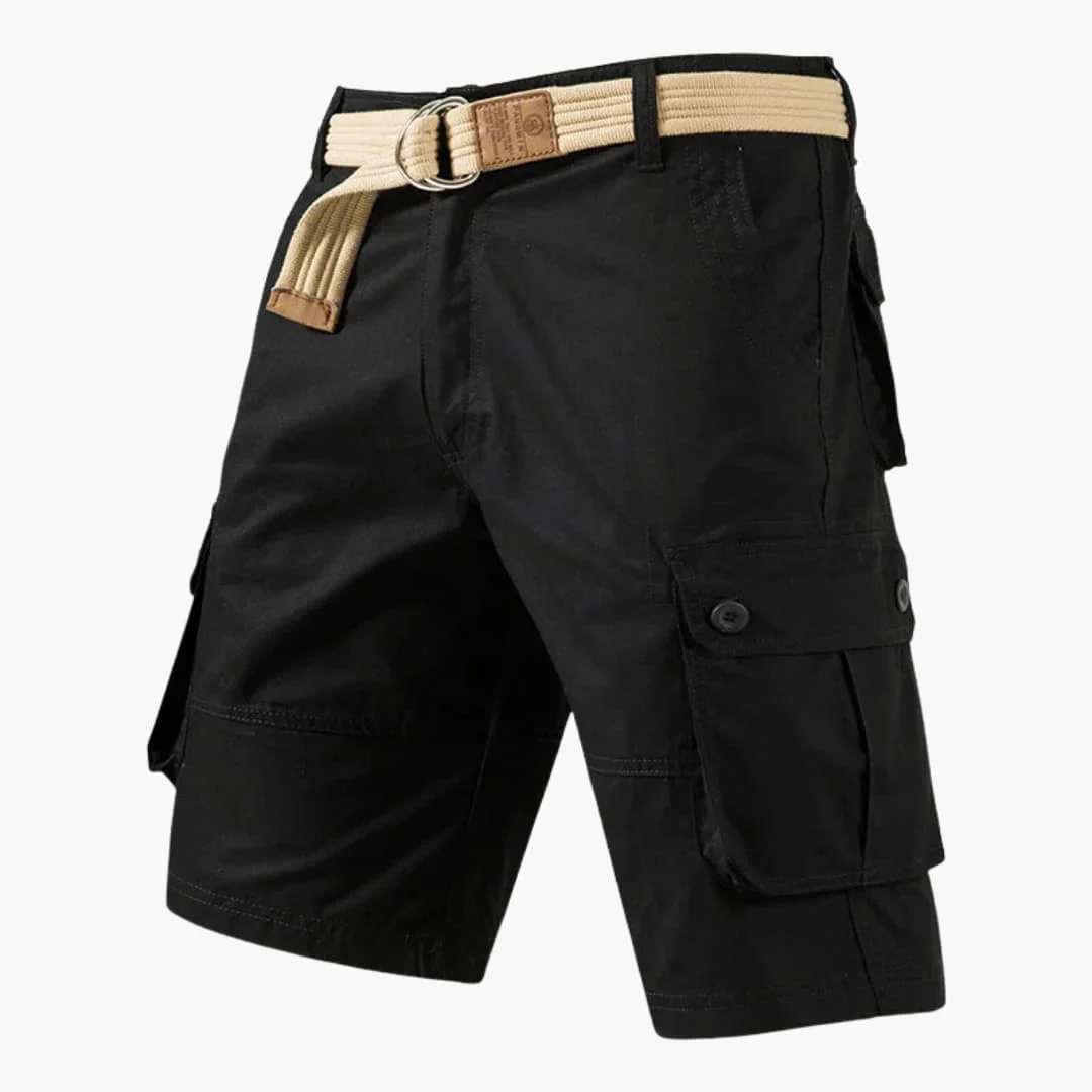 Herren Cargo Shorts mit Reißverschluss und vielen Taschen - Image 5