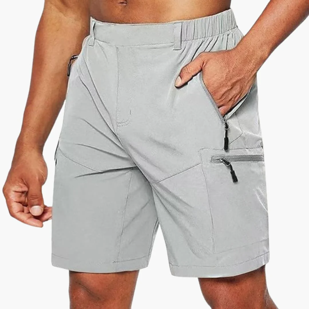 Herren Cargo Shorts mit Reißverschlusstaschen und Ripstop-Gewebe - Image 2