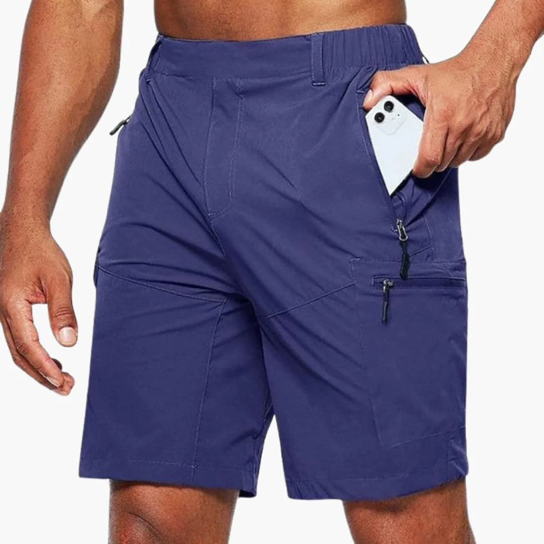 Herren Cargo Shorts mit Reißverschlusstaschen und Ripstop-Gewebe - Image 4