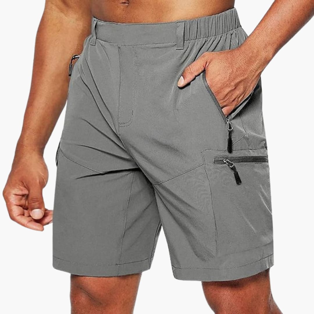 Herren Cargo Shorts mit Reißverschlusstaschen und Ripstop-Gewebe - Image 6