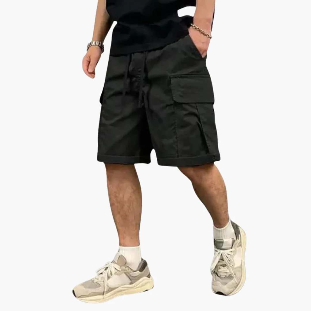 Herren Cargo Shorts mit Taschen und Kordelzug für den Sommer - Image 2