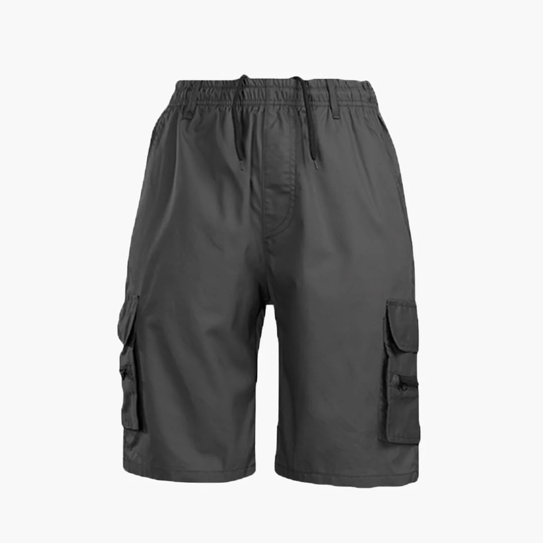 Herren Cargo Shorts mit Taschen und Kordelzug für Sommer - Image 3