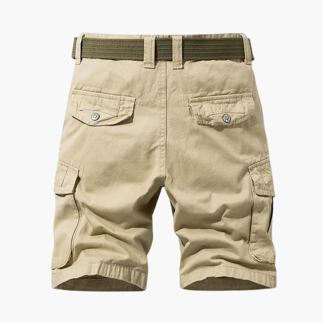 Herren Cargoshorts mit Taschen und Gürtel für den Sommer - Image 2