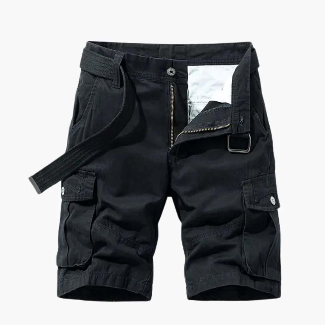 Herren Cargoshorts mit Taschen und Gürtel für den Sommer - Image 3
