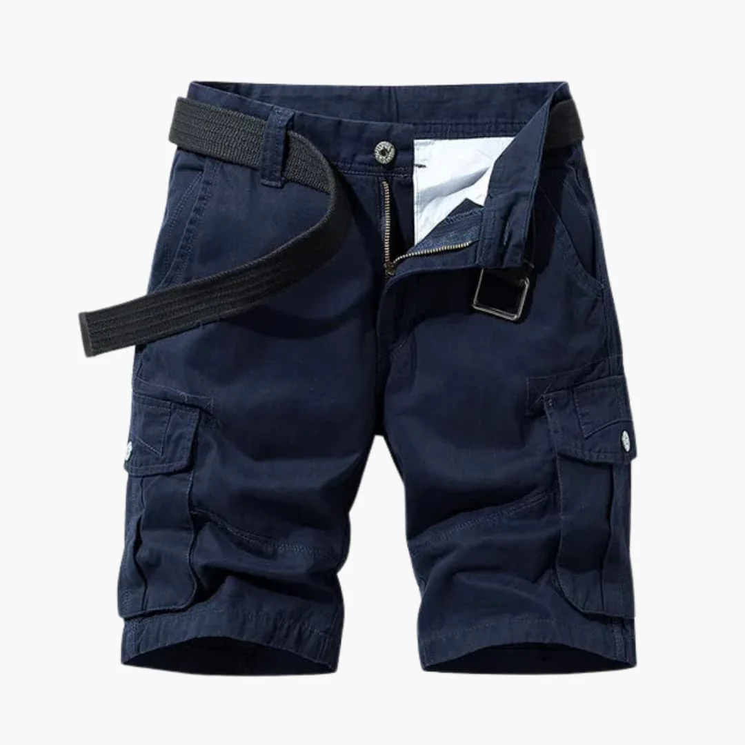 Herren Cargoshorts mit Taschen und Gürtel für den Sommer - Image 4