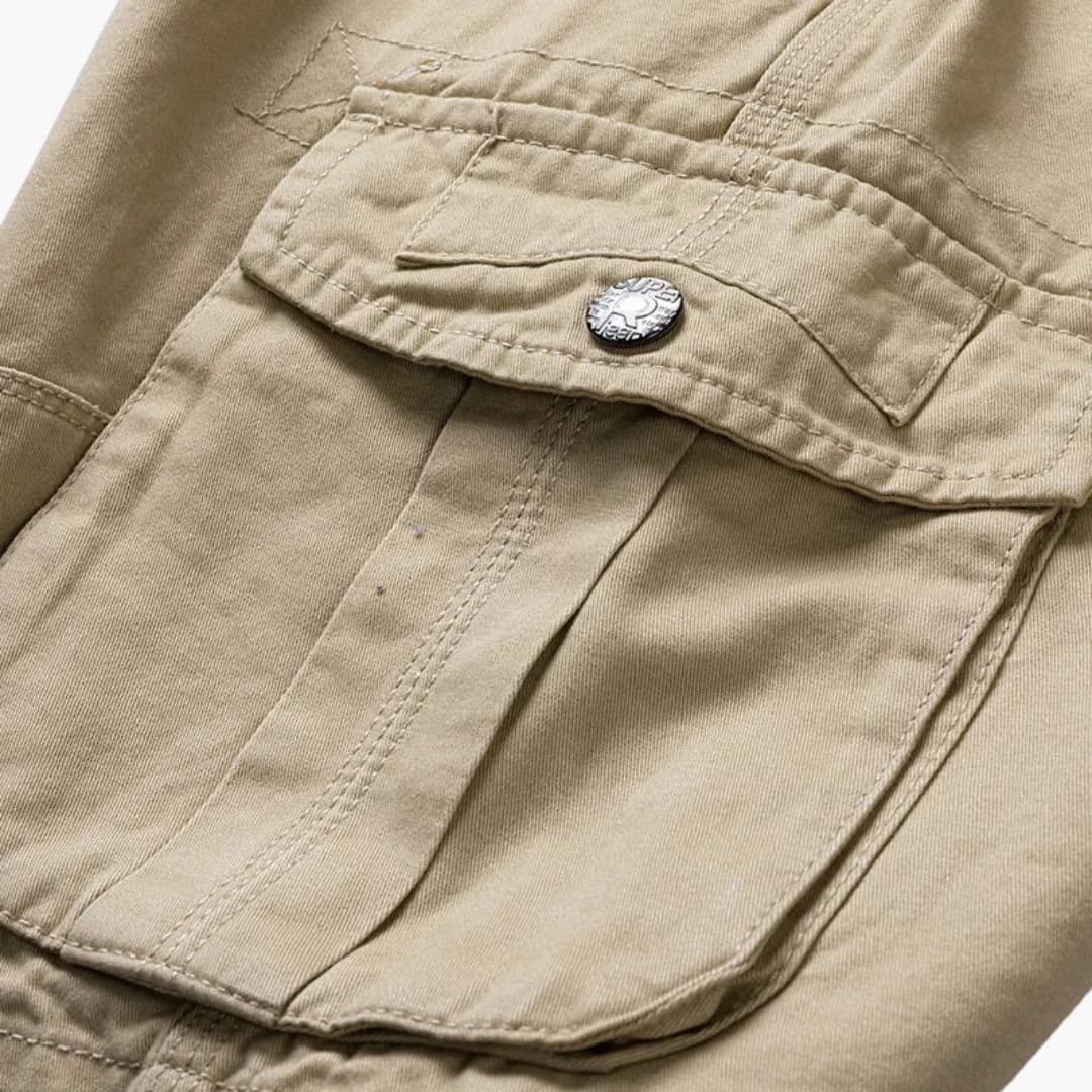 Herren Cargoshorts mit Taschen und Gürtel für den Sommer - Image 5