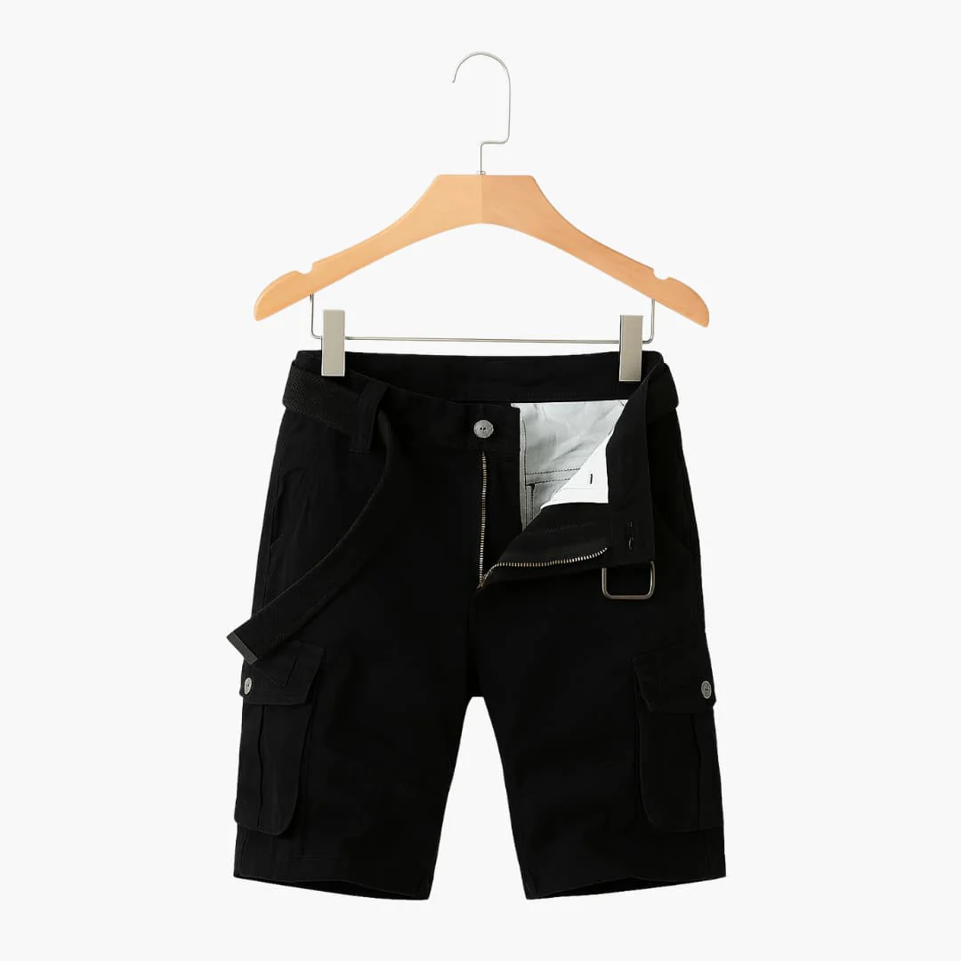 Herren Cargoshorts mit Taschen und Gürtel für den Sommer - Image 9