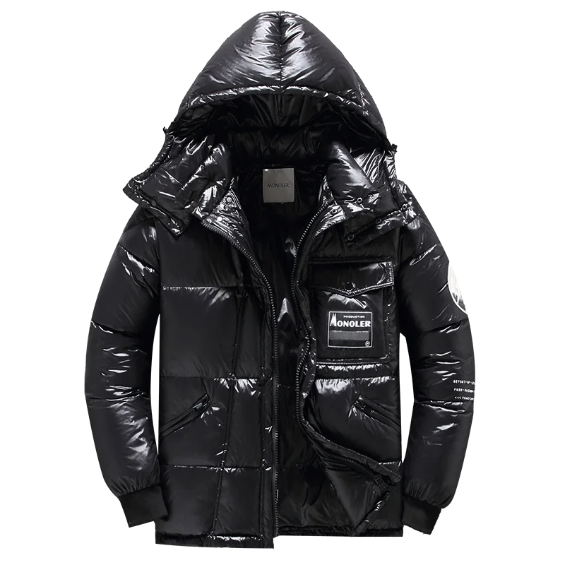 Herren Daunen Jacke Mit Kapuze | Winter - Image 2