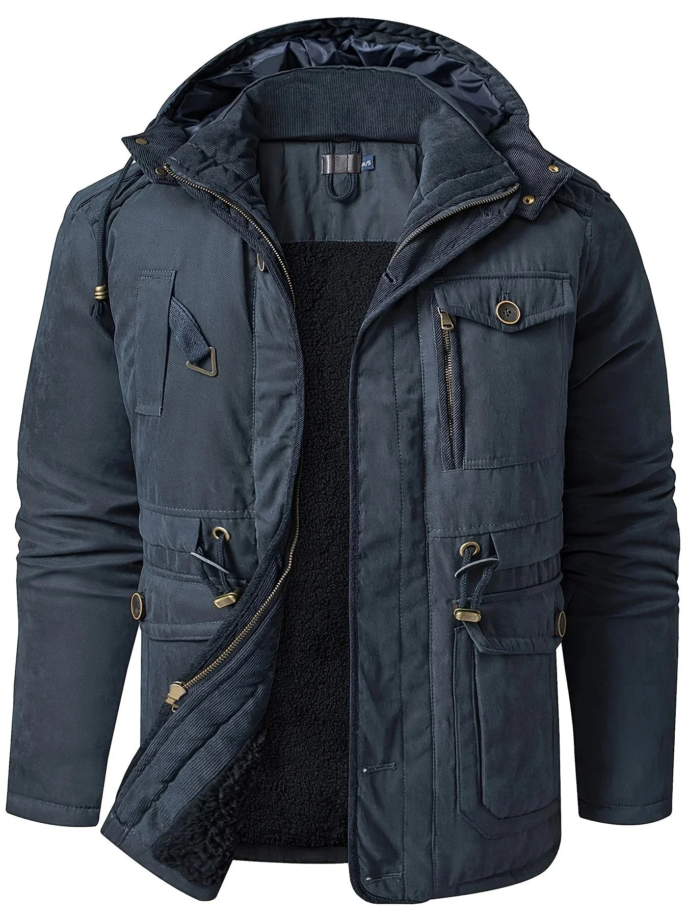Herren dicke Outdoor-Winterjacke | Warme - Image 4