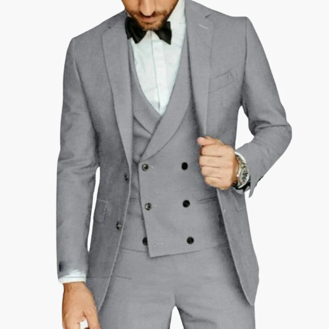 Herren-Dreiteiler mit Weste und maßgeschneiderter Hose - Image 6