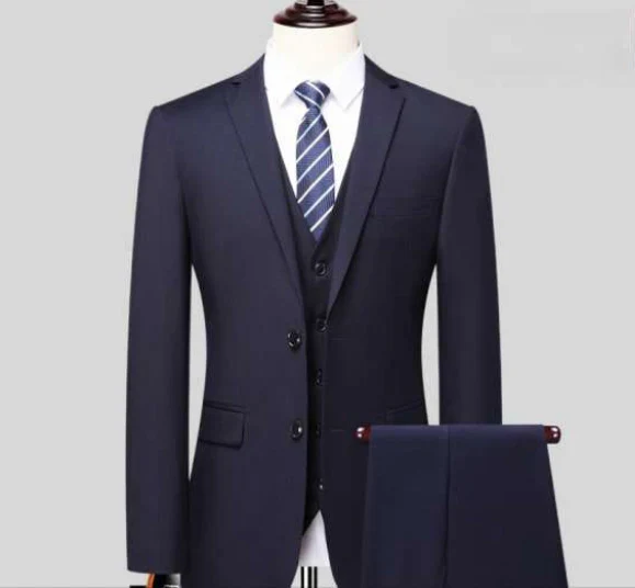 Herren Dreiteiliges Hochzeitsgast Anzug | Elegante - Image 2