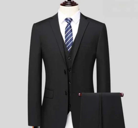 Herren Dreiteiliges Hochzeitsgast Anzug | Elegante - Image 3