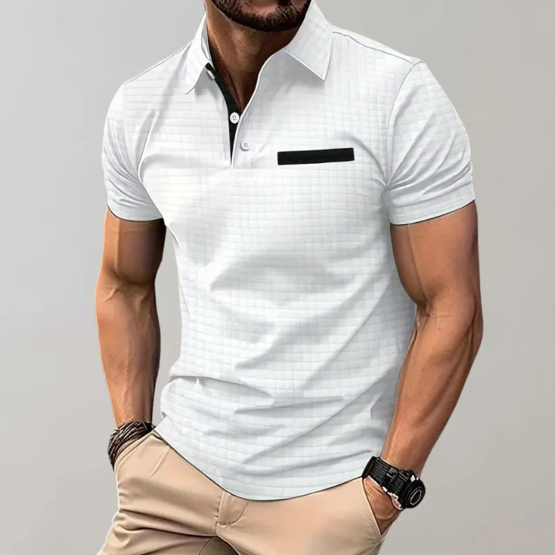 Herren edles Poloshirt | Kurzarm - Image 6