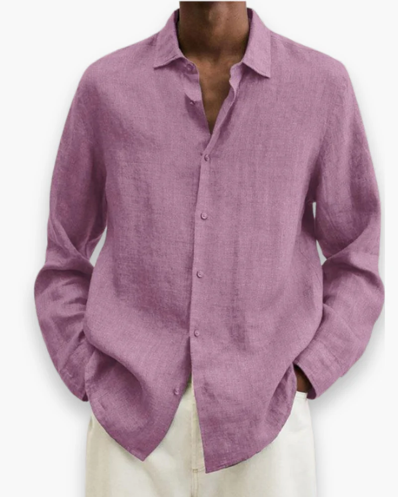 Herren Elegante Freizeit Hemd | Lange Ärmel - Image 10