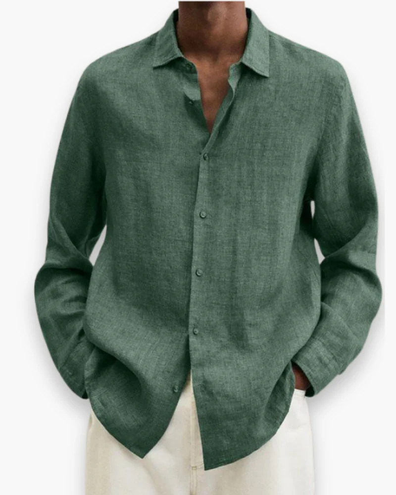 Herren Elegante Freizeit Hemd | Lange Ärmel - Image 12
