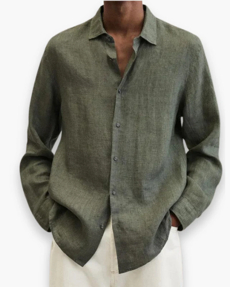 Herren Elegante Freizeit Hemd | Lange Ärmel - Image 6