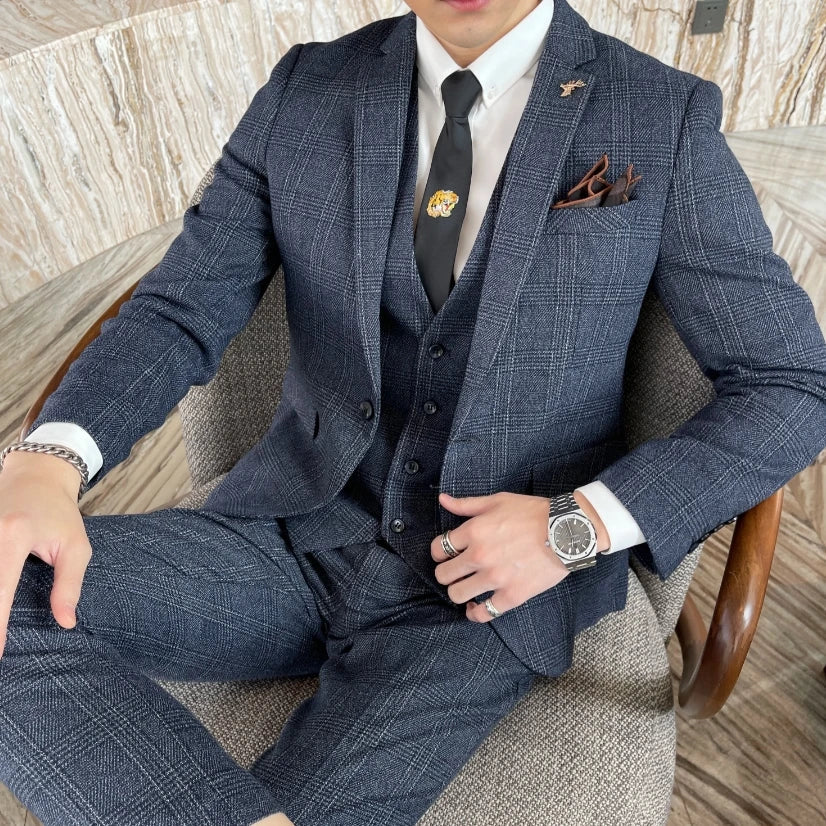 Herren Elegante Hochzeitsgast Anzug | Dreiteiliges - Image 8