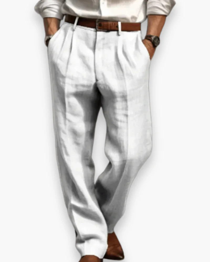 Herren Elegante Klassische Hose | Retro Nadelstreifen - Image 4