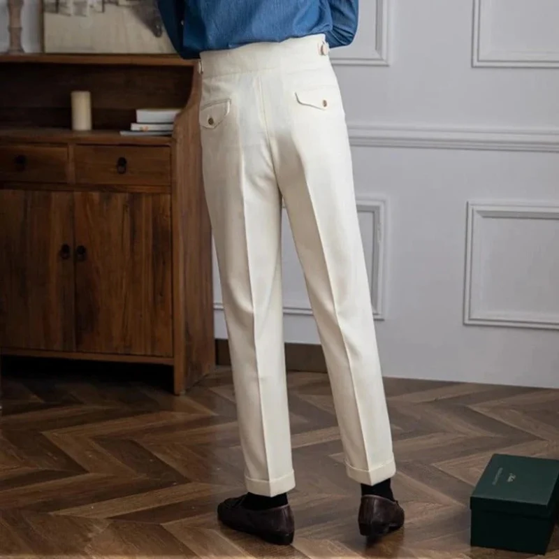 Herren elegante Vintage-Hose | Anzug - Image 3