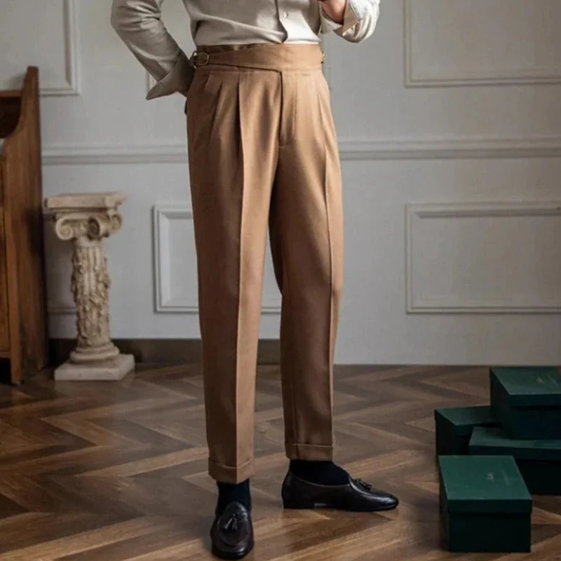 Herren elegante Vintage-Hose | Anzug - Image 4