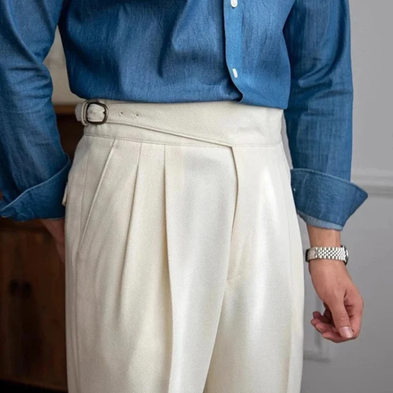 Herren elegante Vintage-Hose | Anzug - Image 5