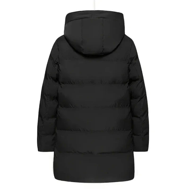 Herren elegante Winterjacke mit Kapuze | Langer - Image 2