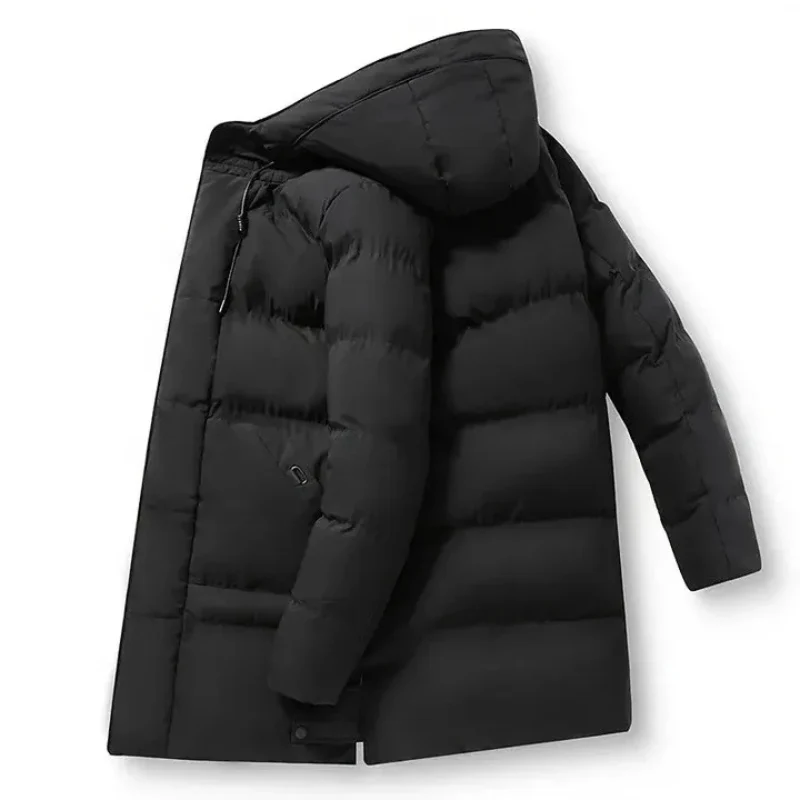 Herren elegante Winterjacke mit Kapuze | Langer - Image 4