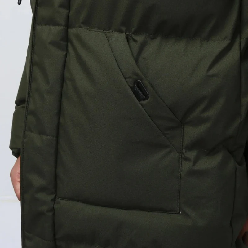 Herren elegante Winterjacke mit Kapuze | Langer - Image 9