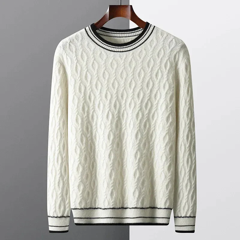 Herren eleganter Herbstpullover | Lang - Image 2