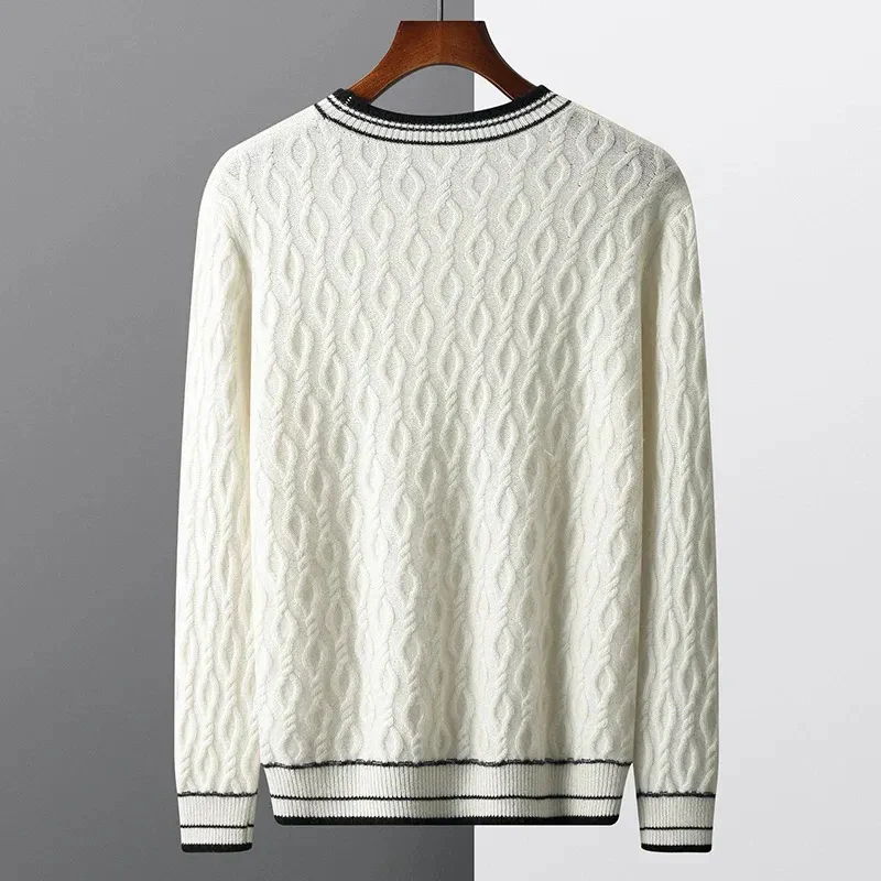Herren eleganter Herbstpullover | Lang - Image 3