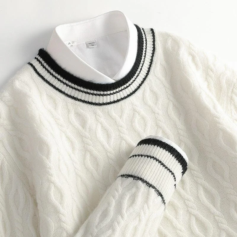 Herren eleganter Herbstpullover | Lang - Image 4
