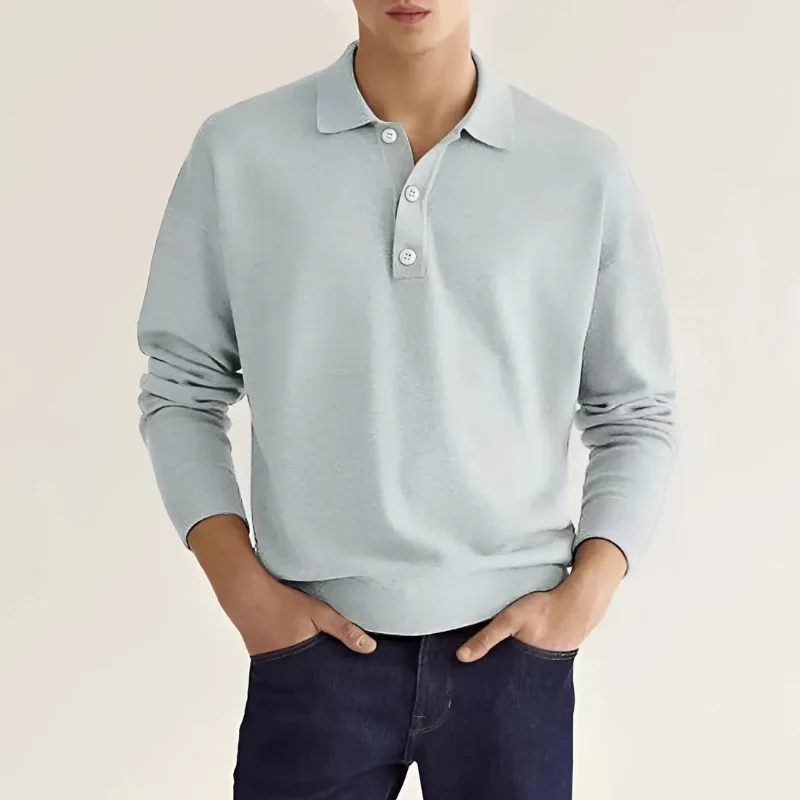 Herren eleganter Polopullover | Warmer - Image 7