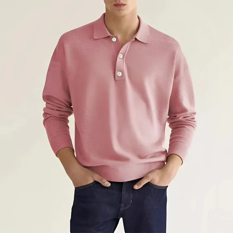 Herren eleganter Polopullover | Warmer - Image 8