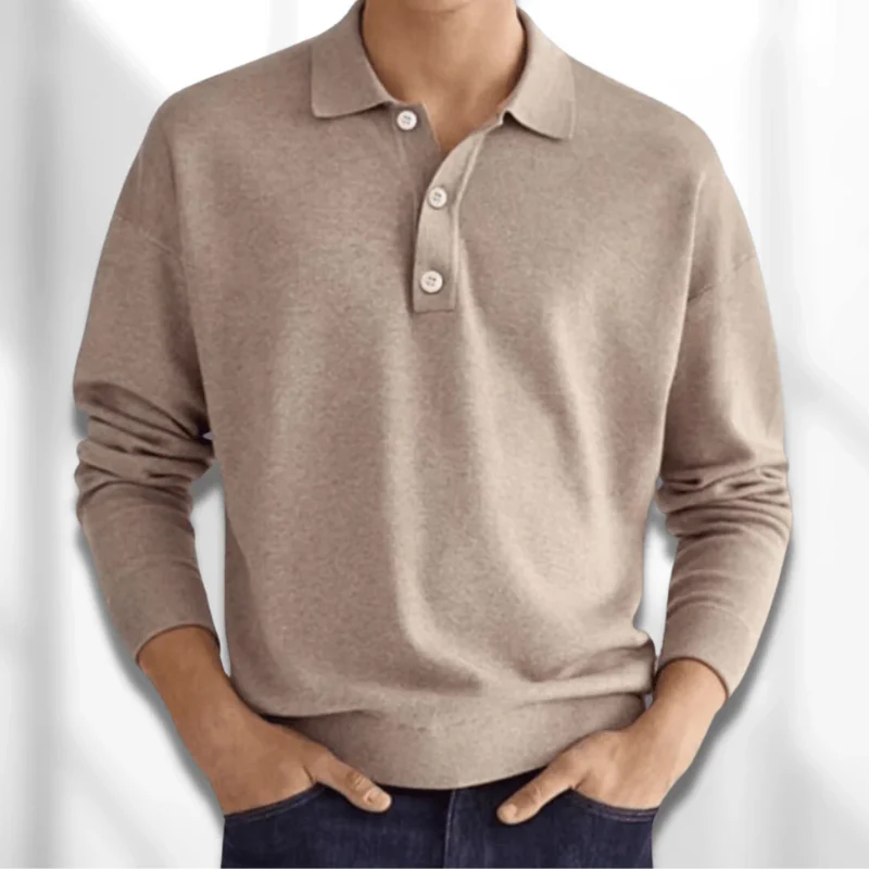 Herren eleganter Polopullover | Warmer - Image 9