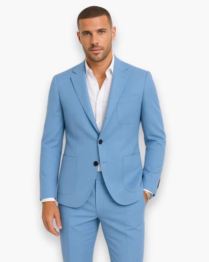Herren Eleganter Sommeranzug | Modernes Design für Hochzeit und Büro - Image 4