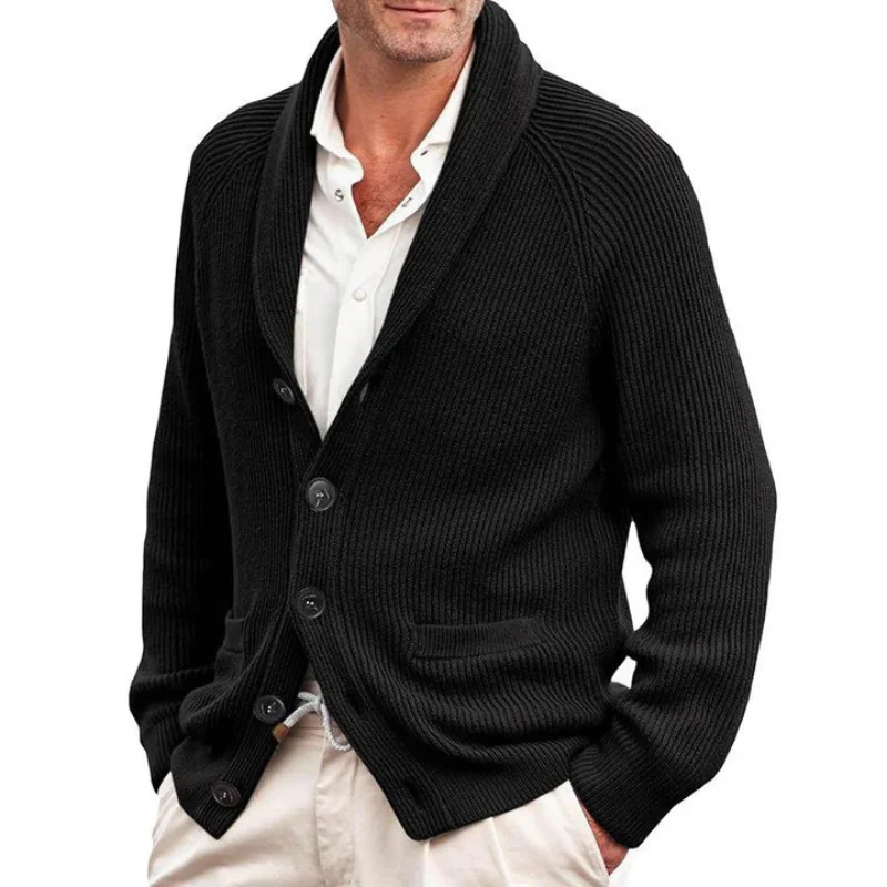 Herren eleganter Vintage-Strickjacke | Strick - Image 2