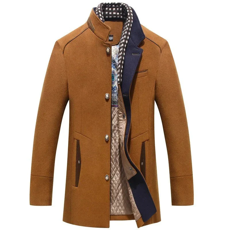 Herren eleganter Wintermantel | Warme - Image 3