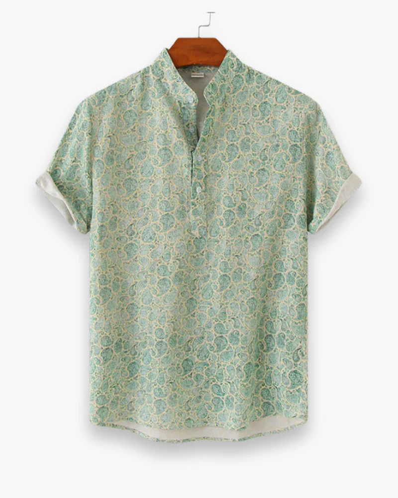 Herren Elegantes Freizeit Hemd | Stilvolles Blumenmuster - Image 6