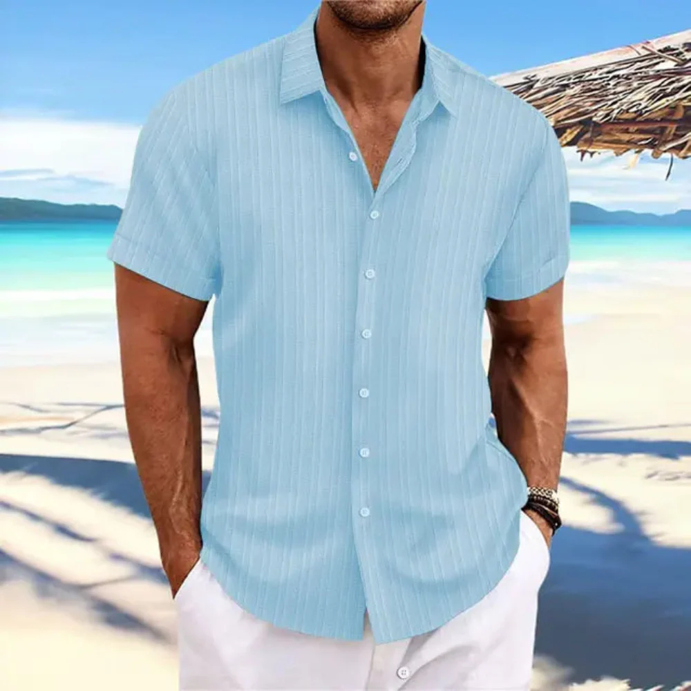 Herren Elegantes Jacquardhemd | Vielseitig und Stilvoll - Image 2